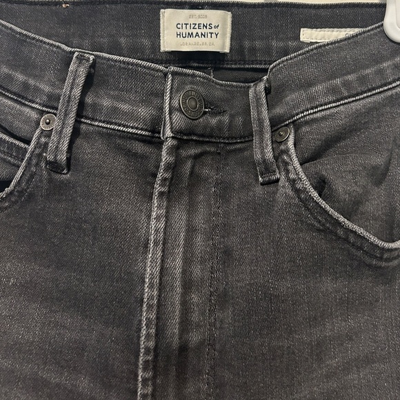 Citizens of Humanity Chrissy Size 25 Black Jeans - Picture 2 of 9